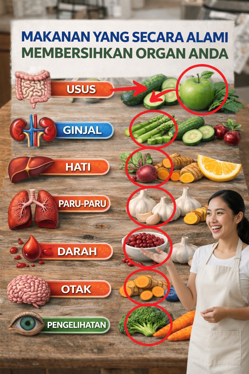 Bagaimana Makanan Sehari-hari Dapat Mendukung Proses Pembersihan Alami Tubuh Anda