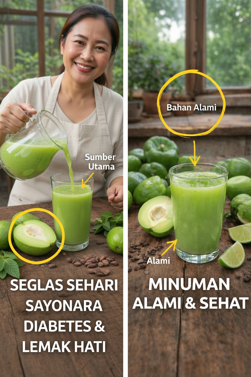 Bisakah Minuman Hijau Sederhana Harian Benar-Benar Membantu Mendukung Sirkulasi yang Lebih Baik, Keseimbangan Gula Darah, dan Kesehatan Hati?