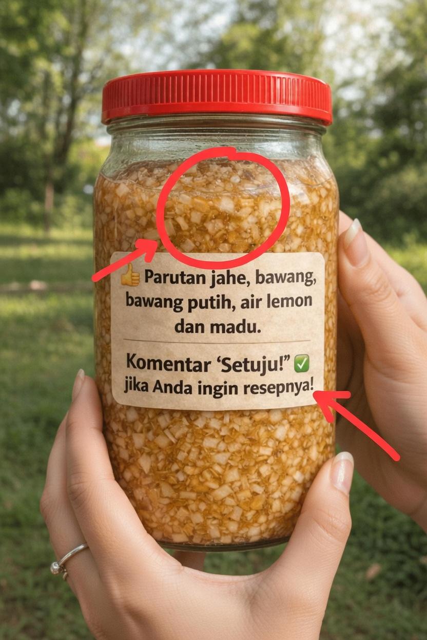 Sudahkah Anda Mencoba Campuran Sederhana Jahe, Bawang Bombai, Bawang Putih, Lemon, dan Madu Ini?