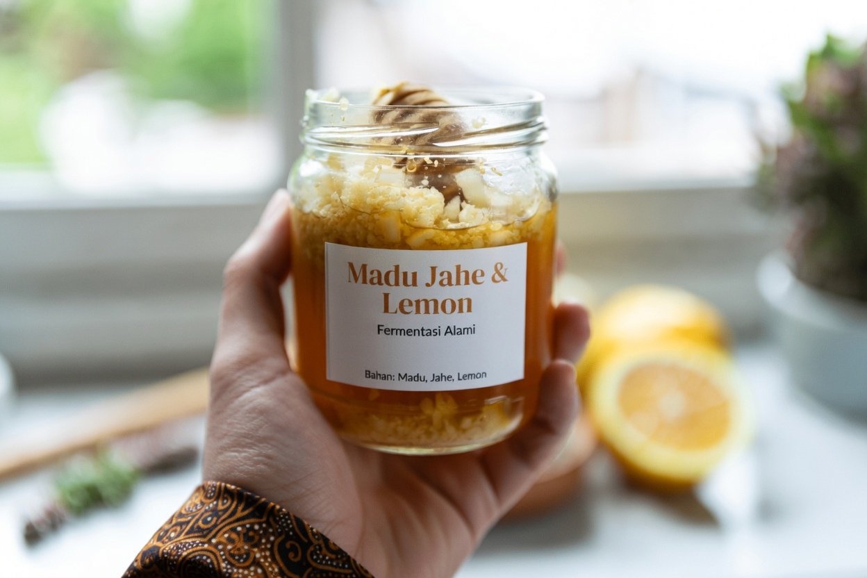 Sudahkah Anda Mencoba Campuran Sederhana Jahe, Bawang Bombai, Bawang Putih, Lemon, dan Madu Ini?