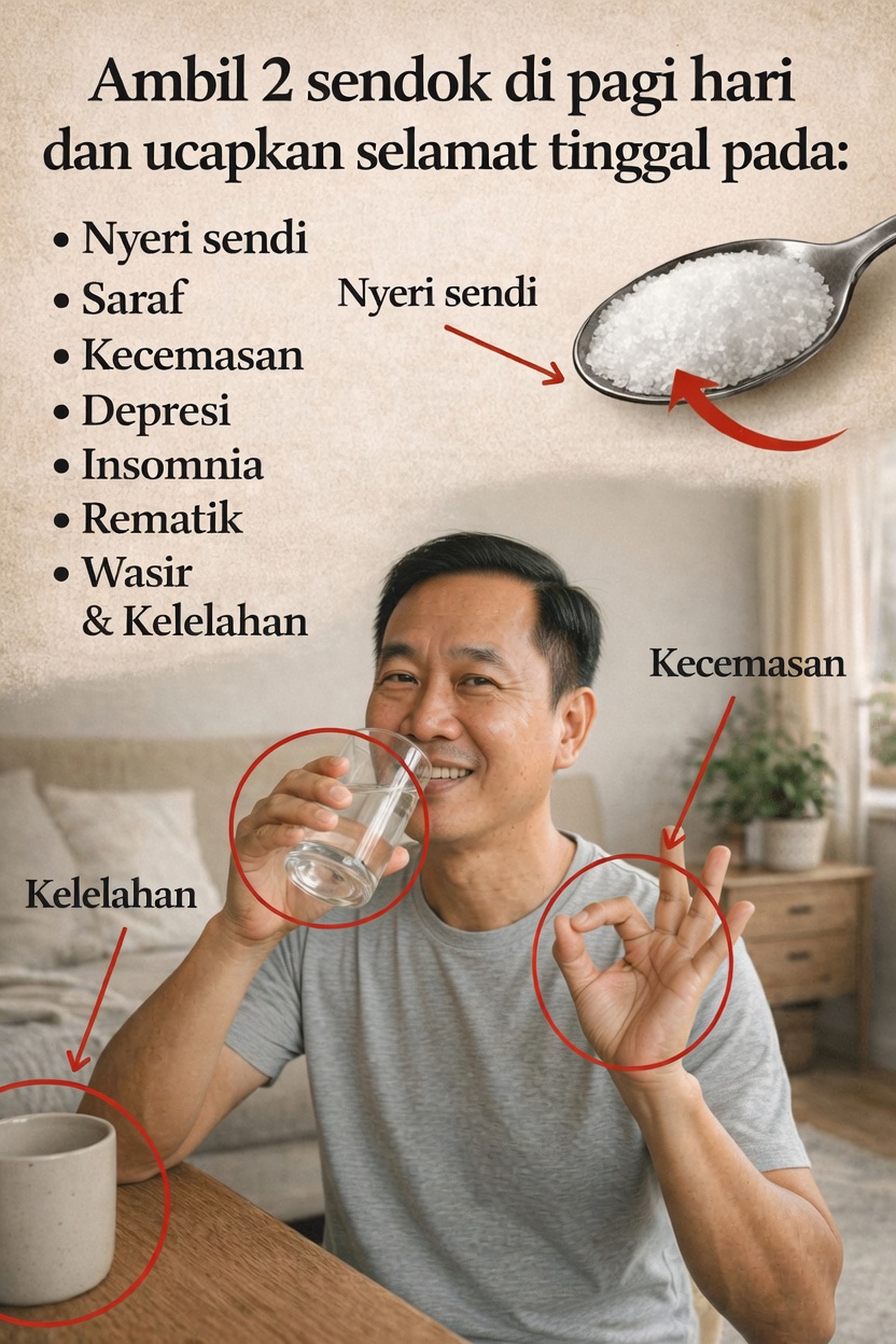 Rutinitas Garam Epsom Kaya Magnesium: Mungkinkah Kebiasaan Sederhana di Pagi Hari Ini Mendukung Kesehatan Harian Anda?