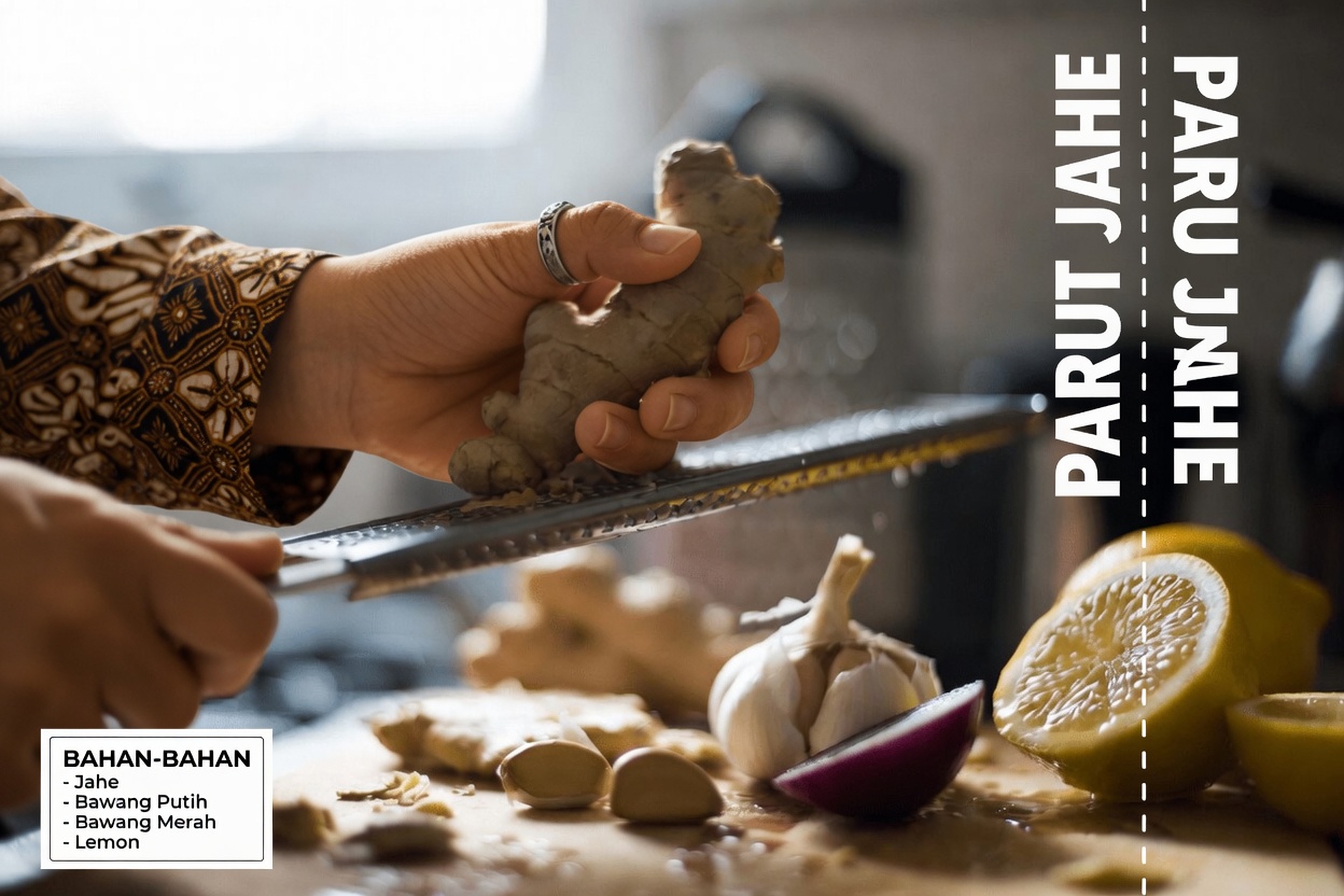 Sudahkah Anda Mencoba Campuran Sederhana Jahe, Bawang Bombay, Bawang Putih, Lemon, dan Madu Ini untuk Kesehatan Sehari-hari?