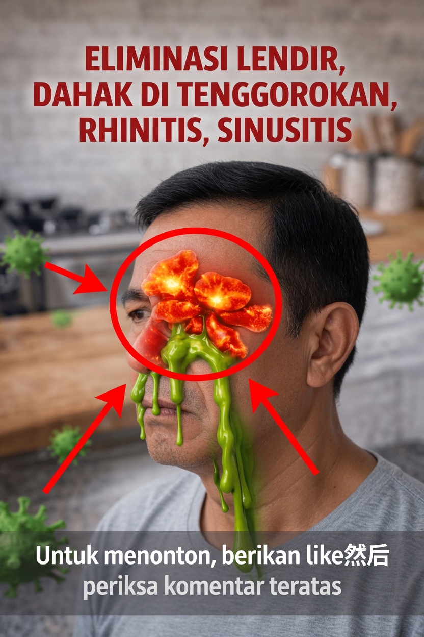 Mengapa Lendir dan Dahak Sangat Mudah Menumpuk