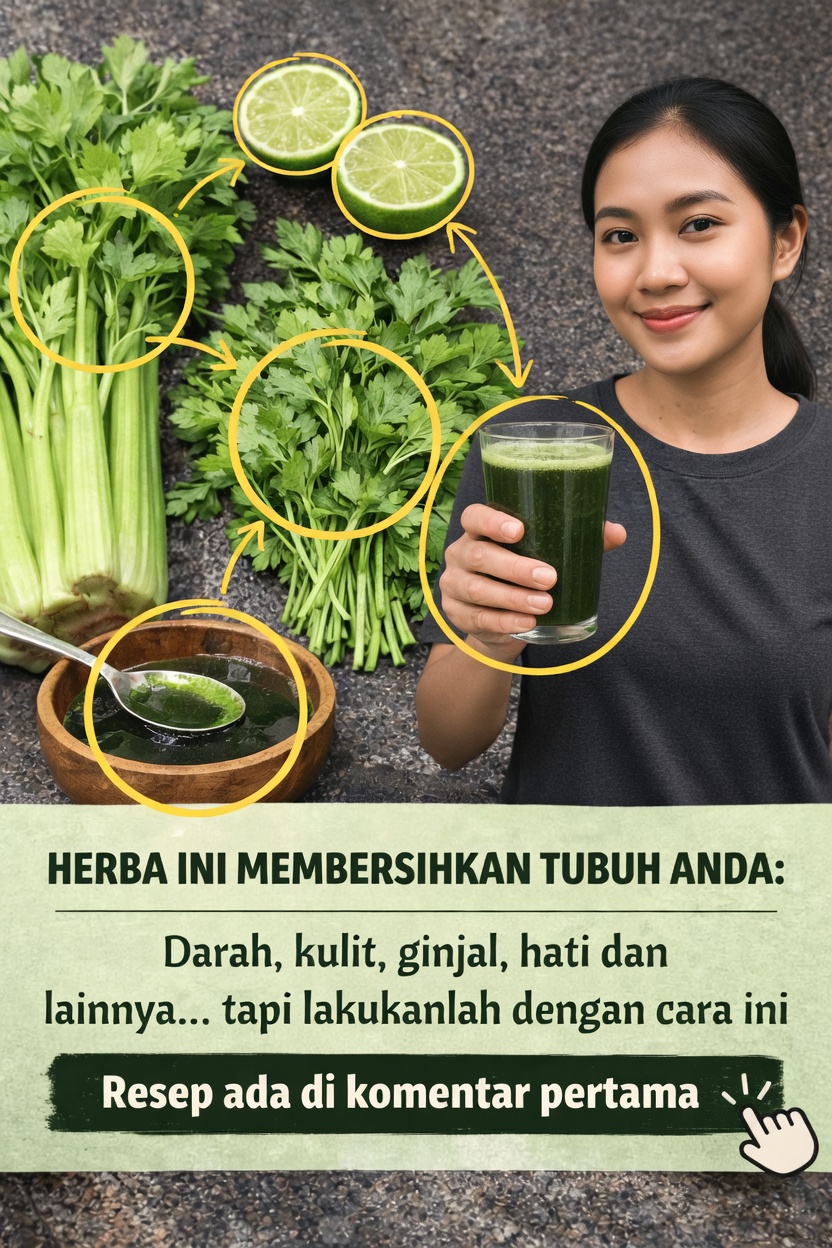 Resep Jus Hijau Ampuh yang Sedang Dibicarakan Semua Orang: Cara Membuat Jus Seledri dan Peterseli di Rumah