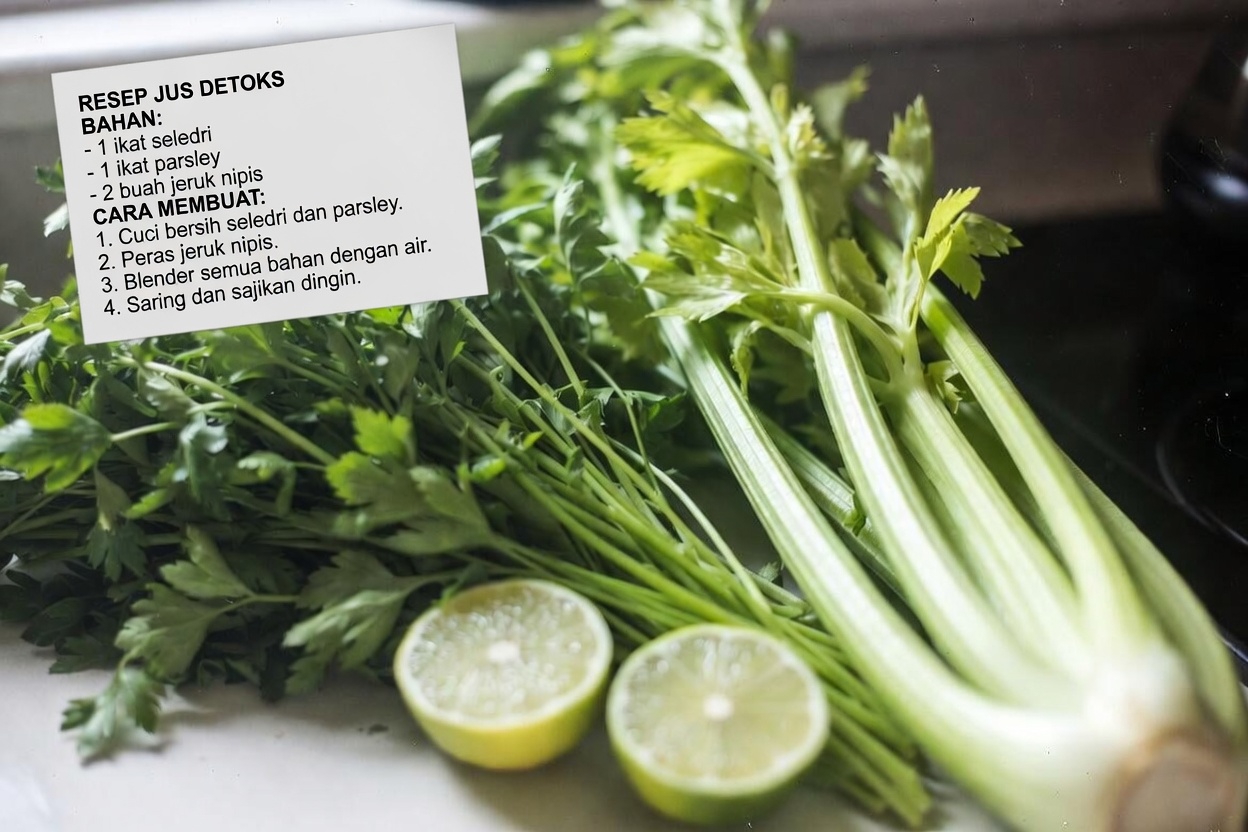 Resep Jus Hijau Ampuh yang Sedang Dibicarakan Semua Orang: Cara Membuat Jus Seledri dan Peterseli di Rumah