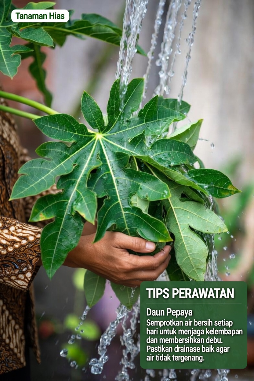 Temukan Resep Minuman Daun Pepaya Sederhana yang Banyak Digunakan Orang untuk Mendukung Kesehatan Harian Secara Menyeluruh