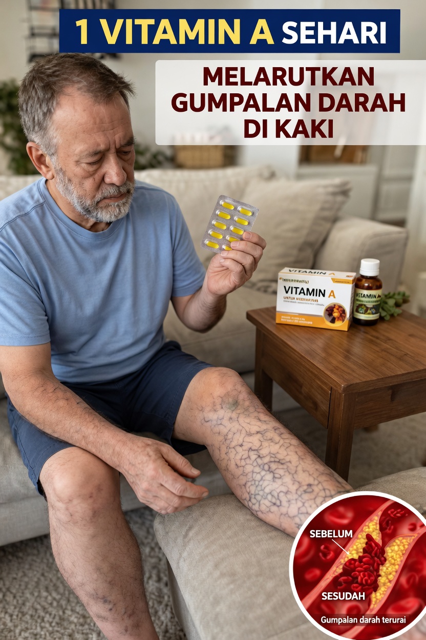 1 Vitamin Sehari untuk Melarutkan Gumpalan Darah di Kaki: Saran Dokter Jantung