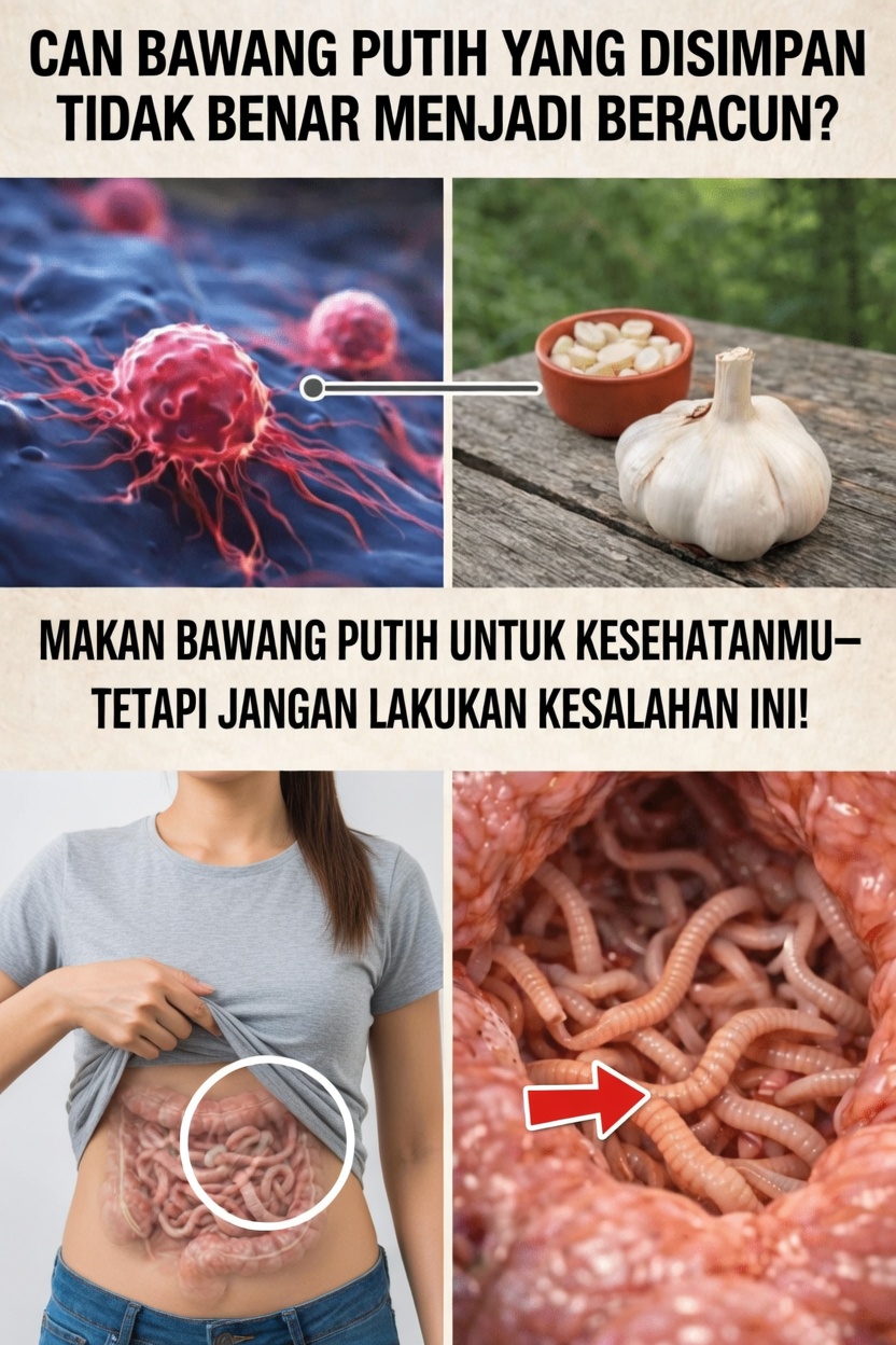Apakah Bawang Putih yang Disimpan dengan Tidak Tepat Benar-Benar Menjadi Risiko Tersembunyi di Dapur Anda? Tips Penyimpanan dan Penggunaan yang Aman untuk Diketahui