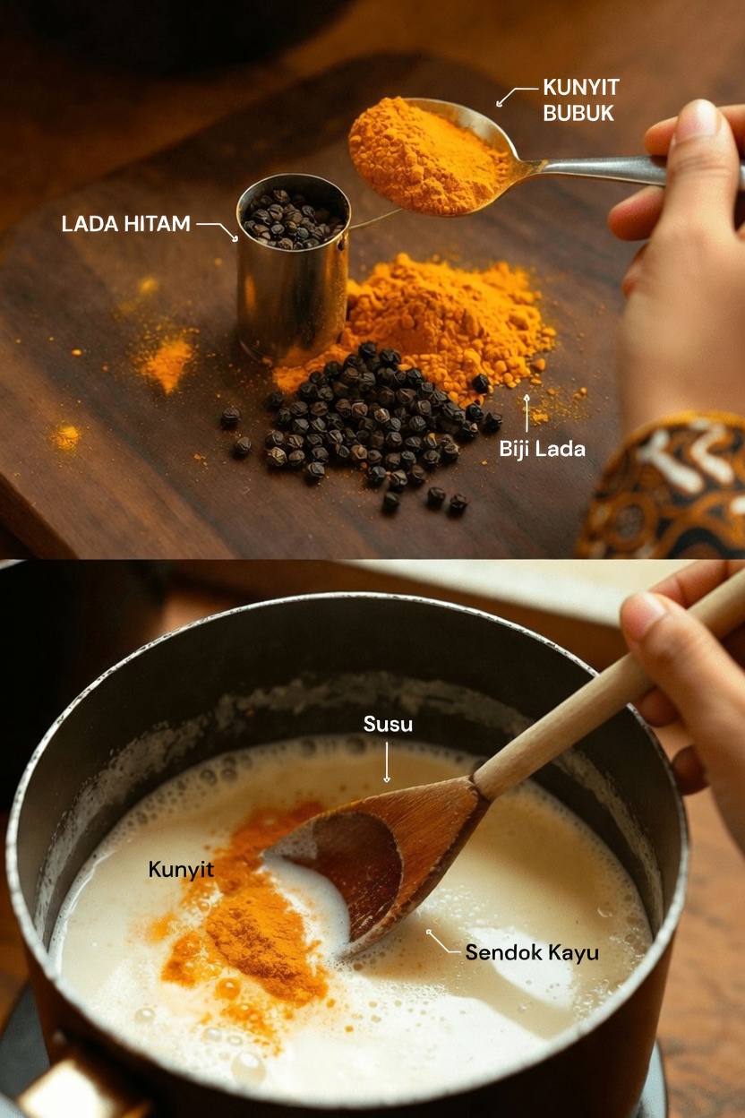 Bagaimana Kebiasaan Sederhana Mengonsumsi Kunyit dalam Susu Hangat Sebelum Tidur Dapat Mendukung Kesehatan Mata Anda Secara Alami