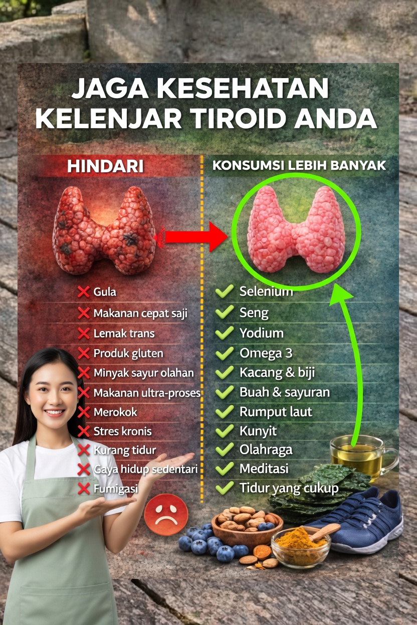 Cara Sederhana Mendukung Kesehatan Tiroid Anda Melalui Kebiasaan Sehari-hari dan Pilihan Makanan