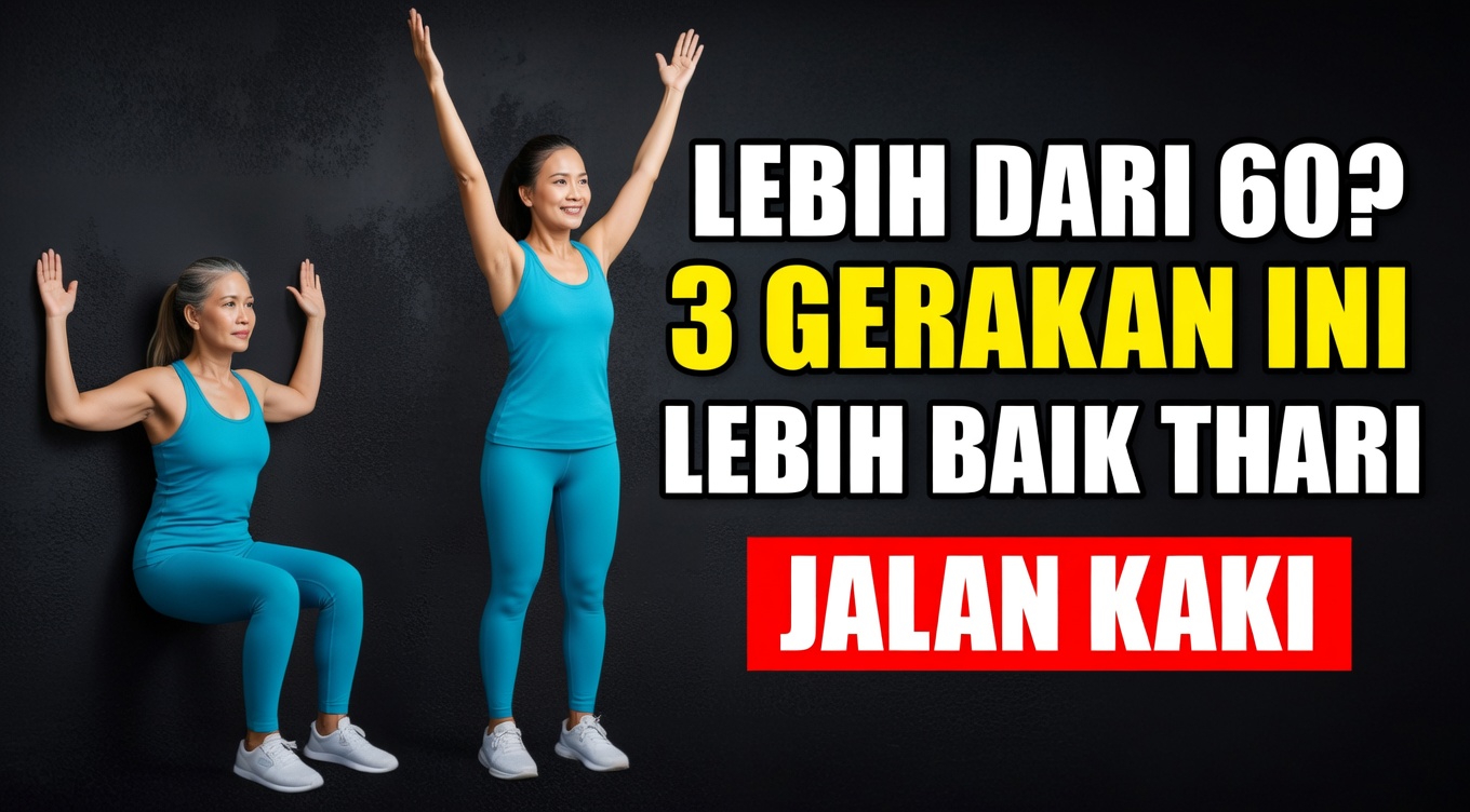 Mengapa Berjalan Kaki Saja Mungkin Tidak Cukup Setelah Usia 60 Tahun – dan 5 Gerakan Sederhana yang Perlu Ditambahkan untuk Kekuatan dan Keseimbangan yang Lebih Baik