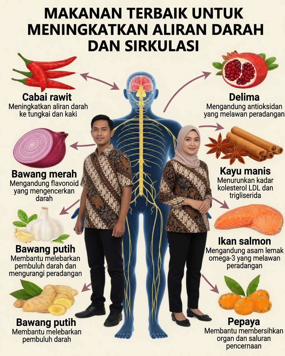 Temukan 5 Herbal Alami Terbaik Sehari-hari untuk Mendukung Sirkulasi Darah yang Sehat dan Lancar di Kaki Anda