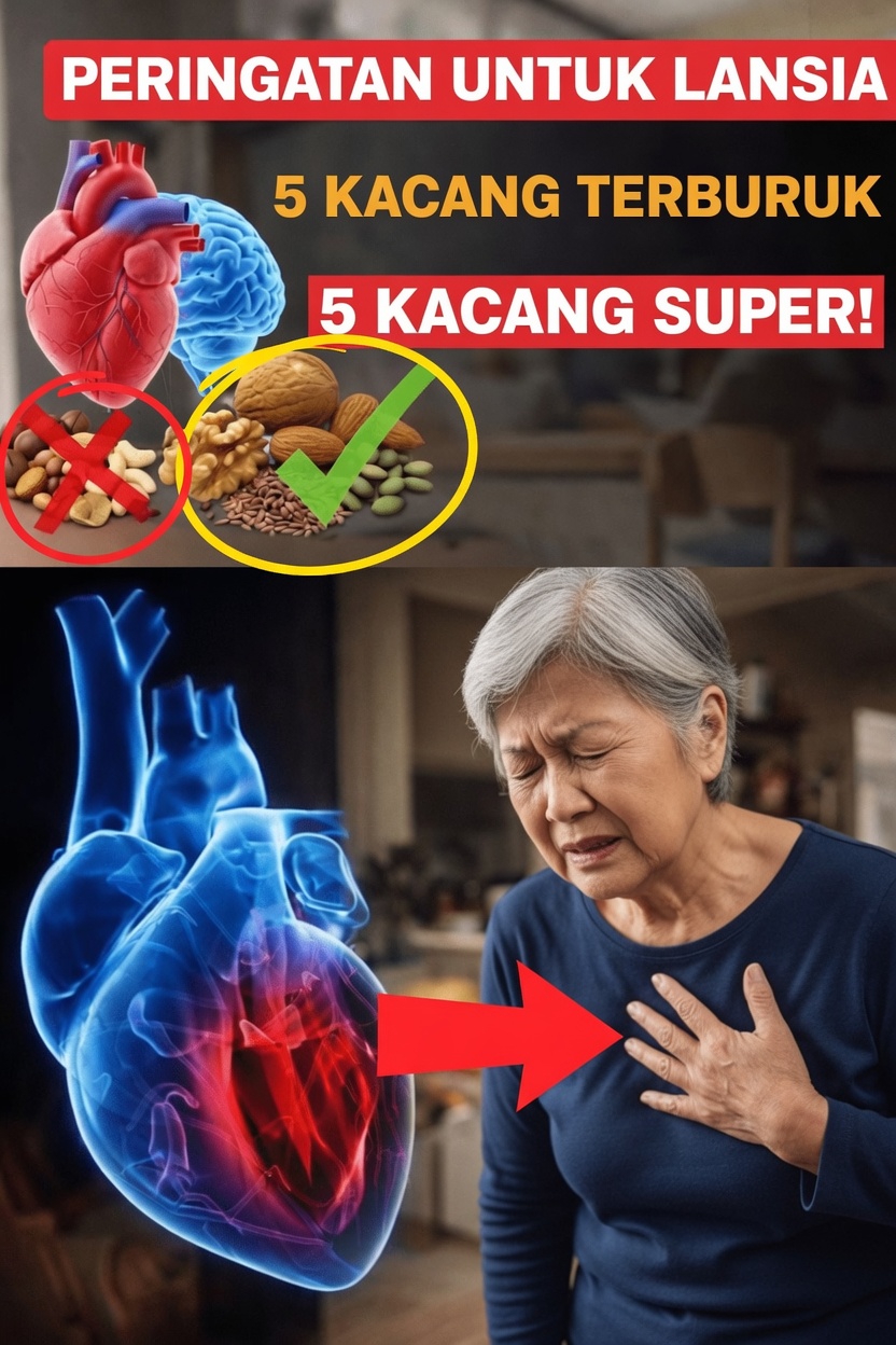 5 Kacang yang Sebaiknya Dipikirkan Dua Kali oleh Lansia demi Kesehatan Jantung – dan 5 Kacang Super yang Nikmat Dikonsumsi Setiap Hari