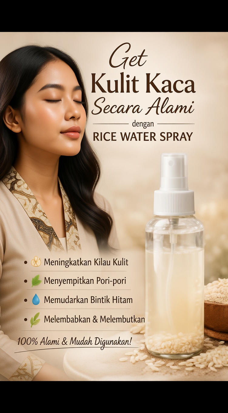Temukan Cara Mudah Menambahkan Air Beras ke Rutinitas Perawatan Kulit Harian Anda
