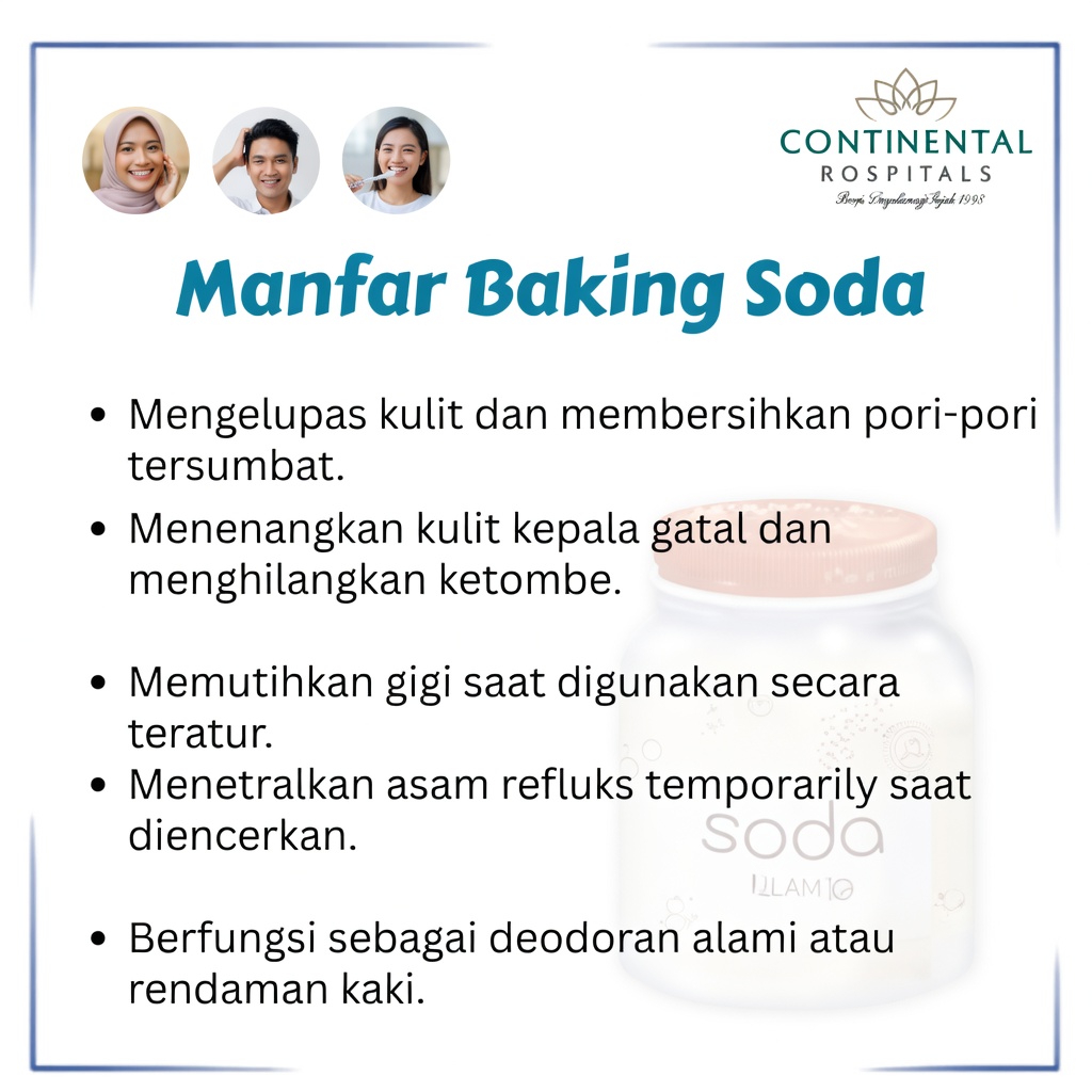 Memahami Soda Kue dan Kesehatan Kulit