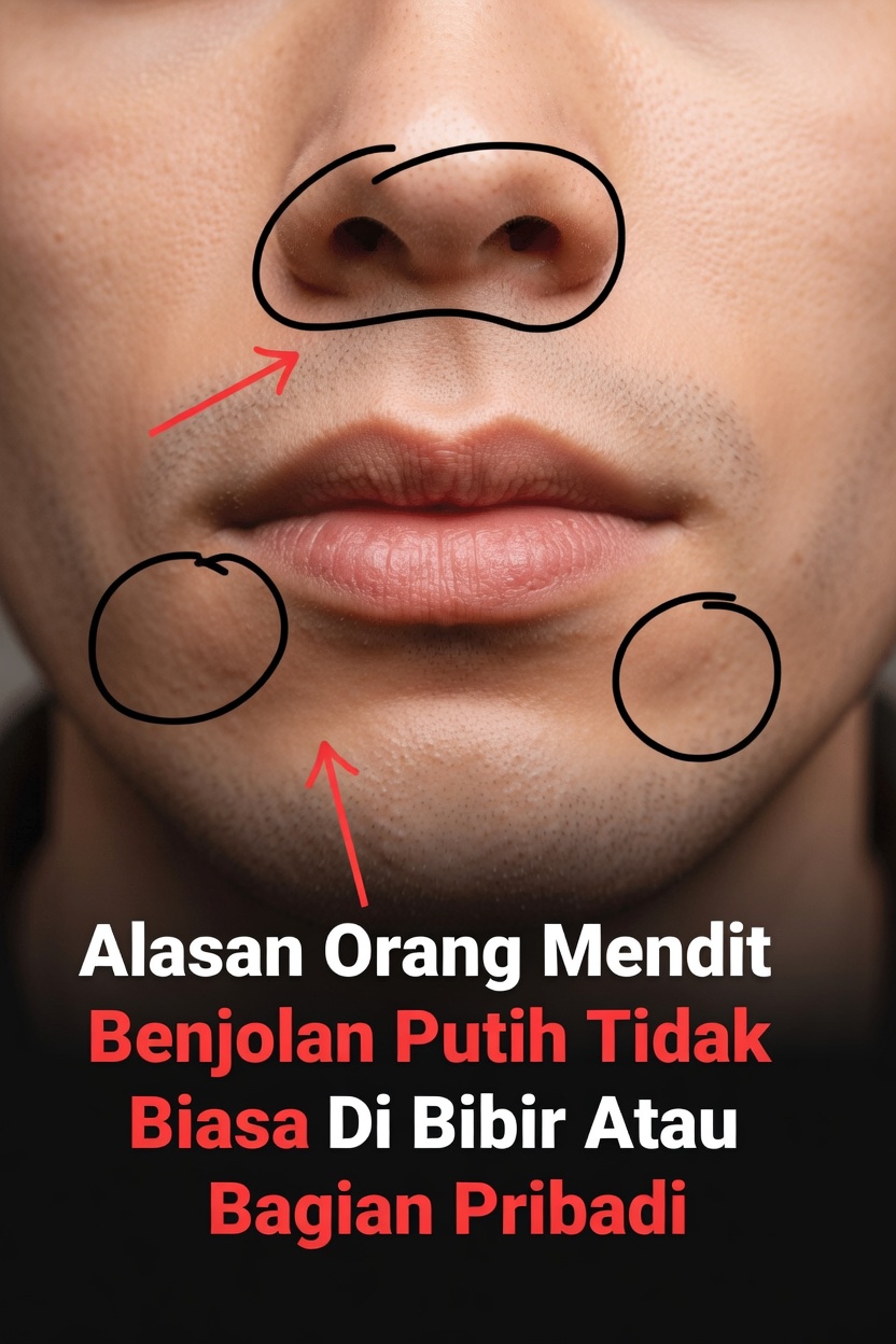 Mengapa Orang Menyadari Benjolan Putih Kecil yang Tidak Biasa di Bibir atau Bagian Pribadi Mereka: Panduan Sederhana