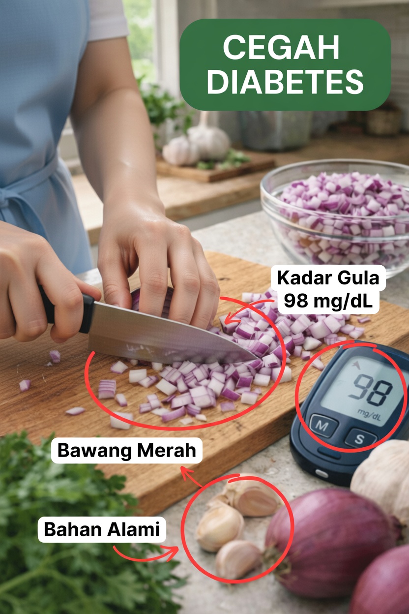 Mengeksplorasi Potensi Bawang Merah dalam Mendukung Kadar Gula Darah yang Sehat: Apa Kata Penelitian