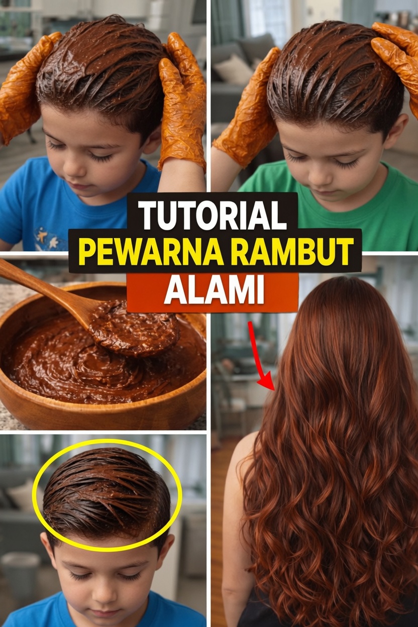 Temukan Rahasia Kuno India: Masker Rambut Henna Alami untuk Rambut Lebih Kuat, Lebih Berkilau, dan Menutupi Uban