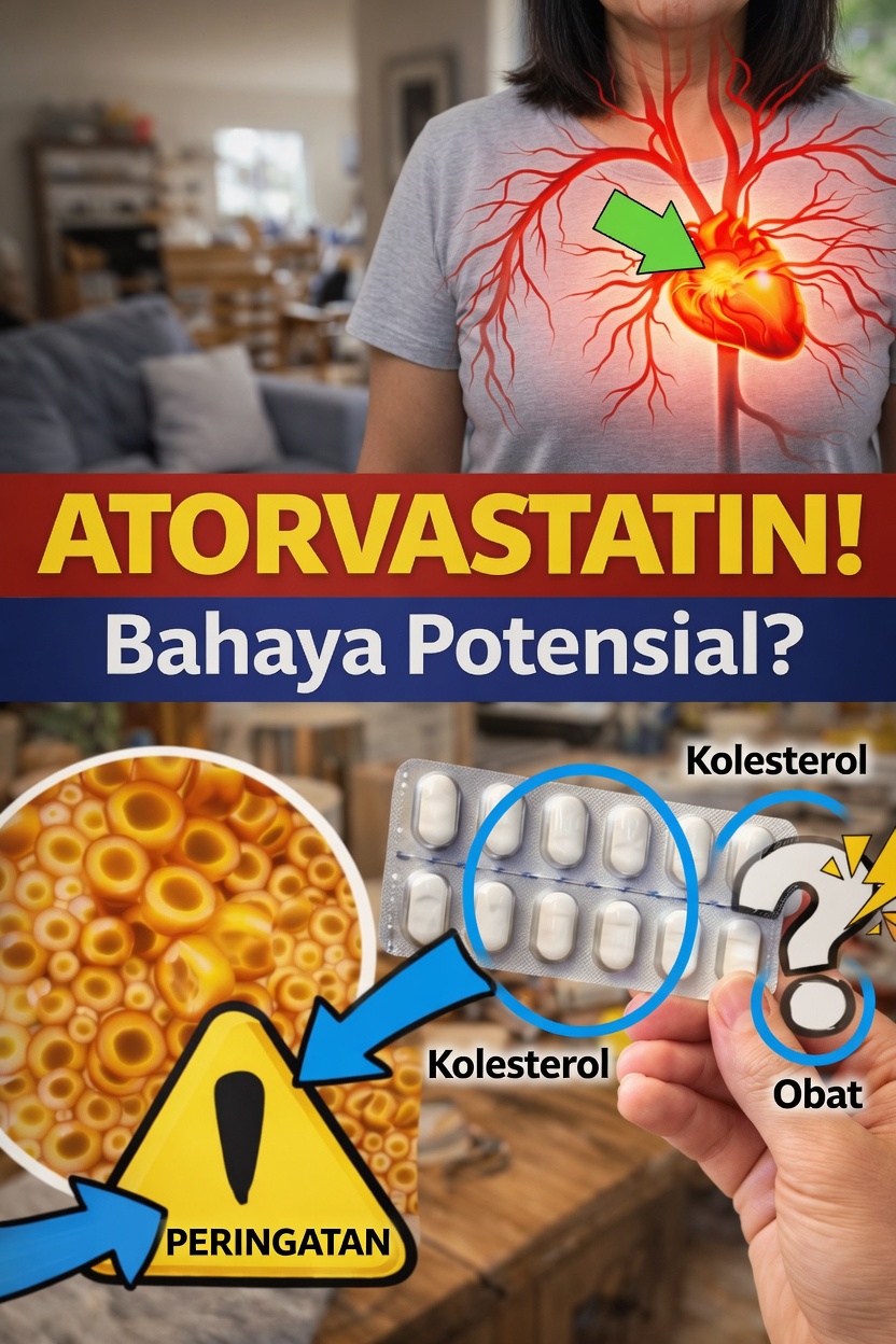 Apakah Anda Mengalami Gejala yang Tidak Biasa Saat Mengonsumsi Atorvastatin? 15 Efek Samping yang Kurang Dikenal yang Perlu Diwaspadai