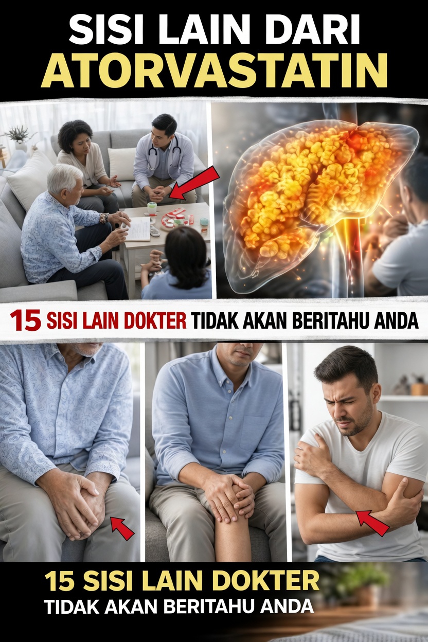 Apakah Anda Mengalami Gejala yang Tidak Biasa Saat Mengonsumsi Atorvastatin? 15 Efek Samping yang Kurang Dikenal yang Perlu Diwaspadai