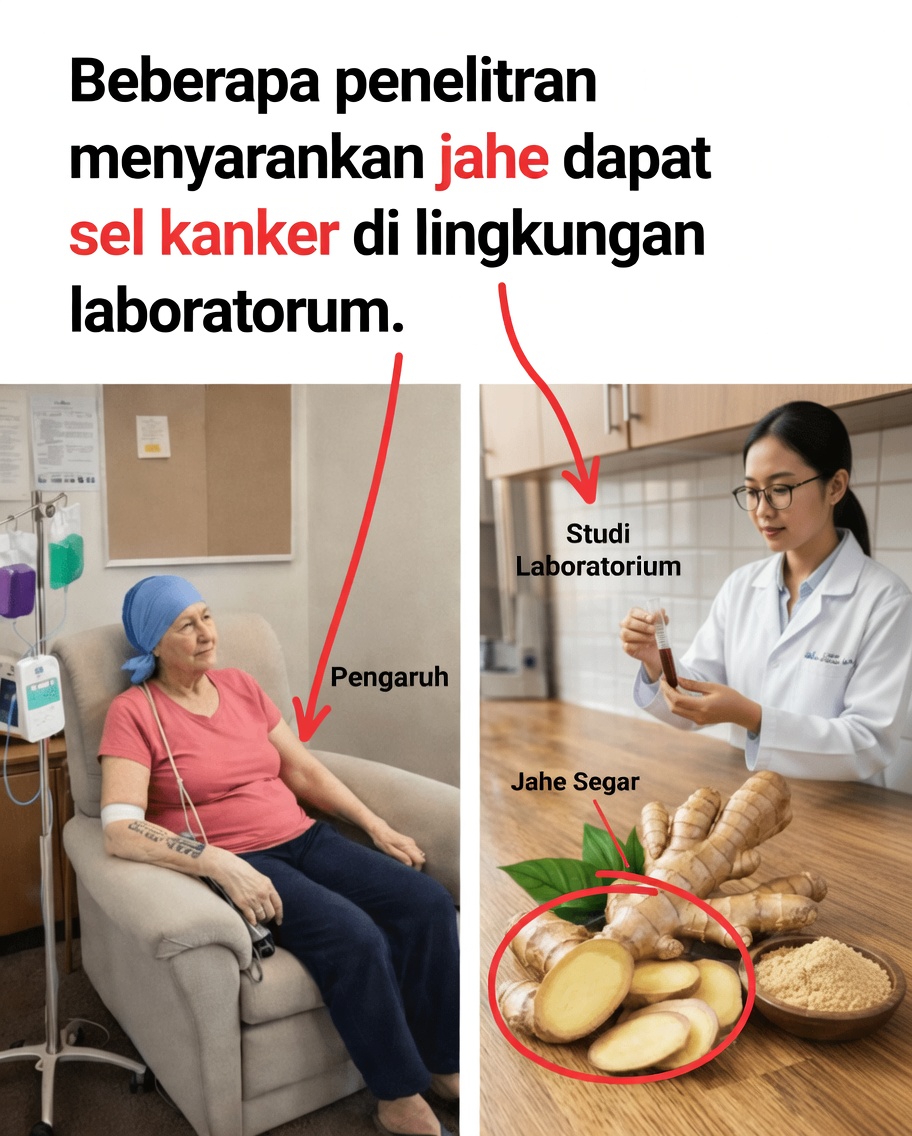 Apa yang Diungkapkan Penelitian Terbaru Tentang Potensi Interaksi Jahe dengan Sel Punca Kanker dalam Studi Laboratorium?
