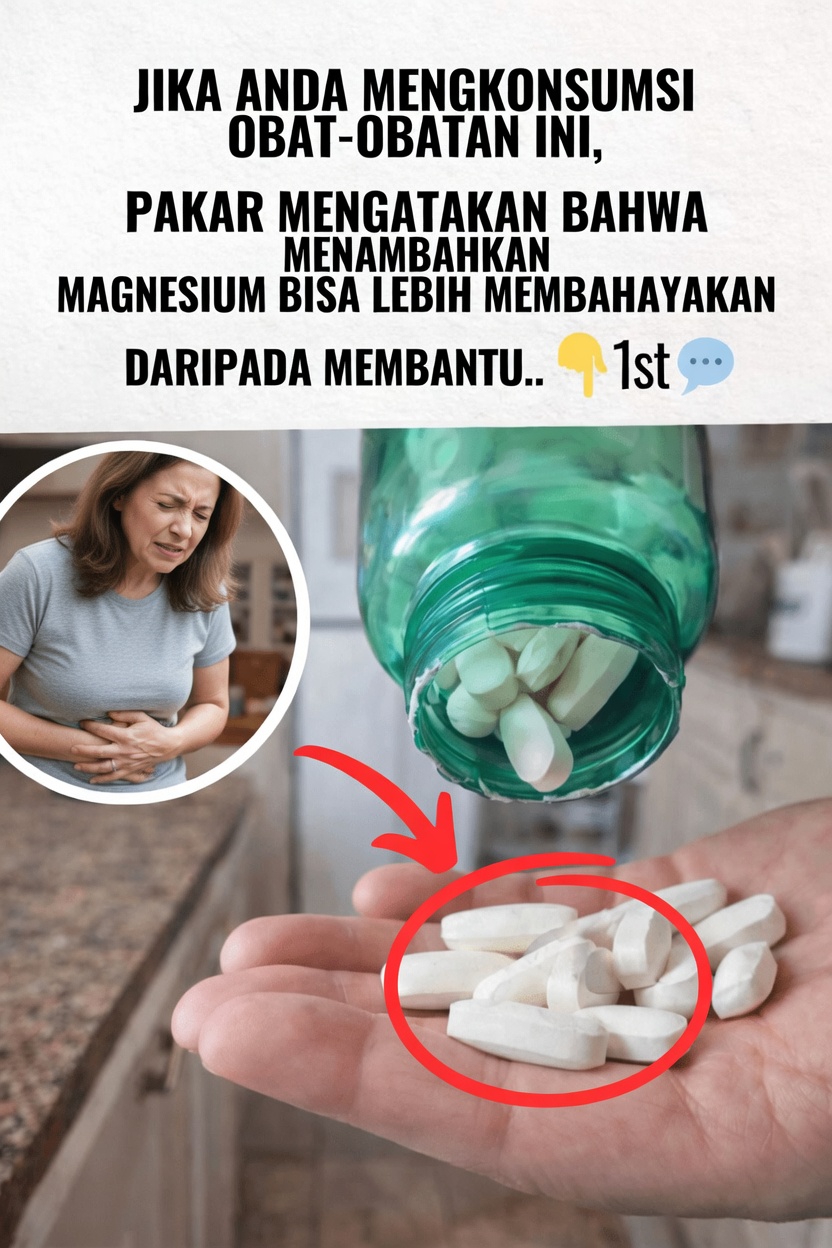 Amankah Mengonsumsi Suplemen Magnesium Jika Anda Menggunakan Obat-obatan Umum Ini?