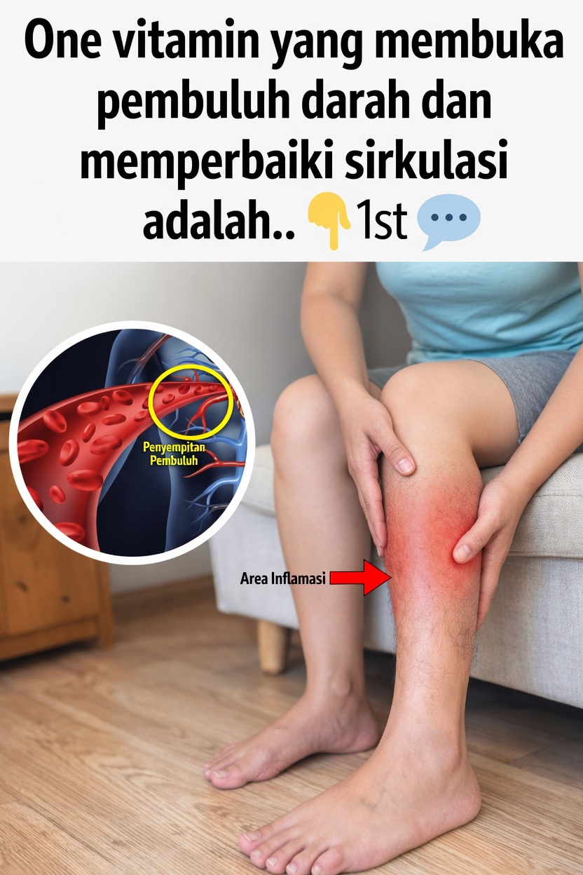 Temukan Vitamin yang Mendukung Aliran Darah Sehat Seiring Bertambahnya Usia