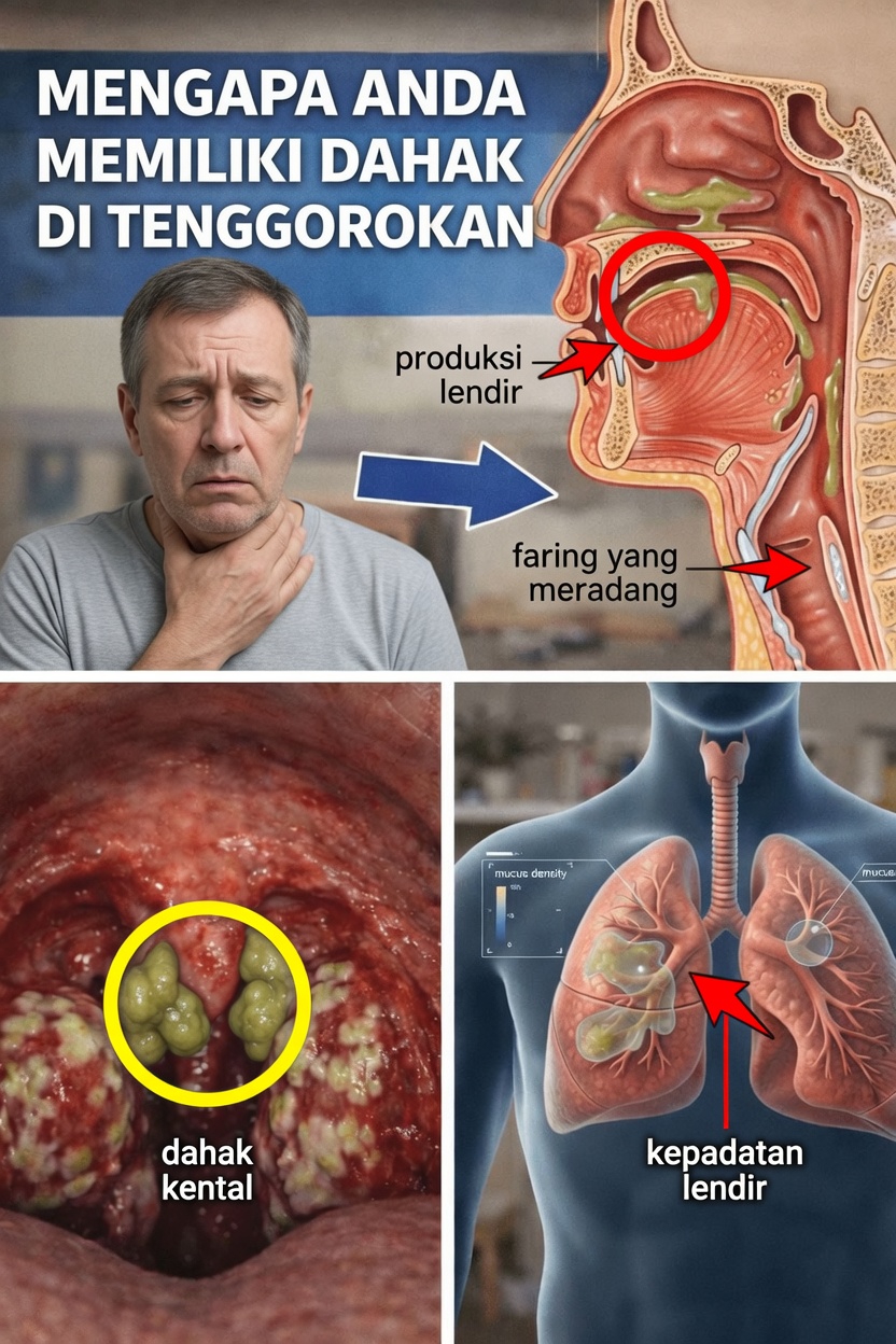 Mengapa Anda Mengalami Dahak yang Terus-Menerus di Tenggorokan dan Faktor-Faktor Sehari-hari yang Perlu Anda Ketahui