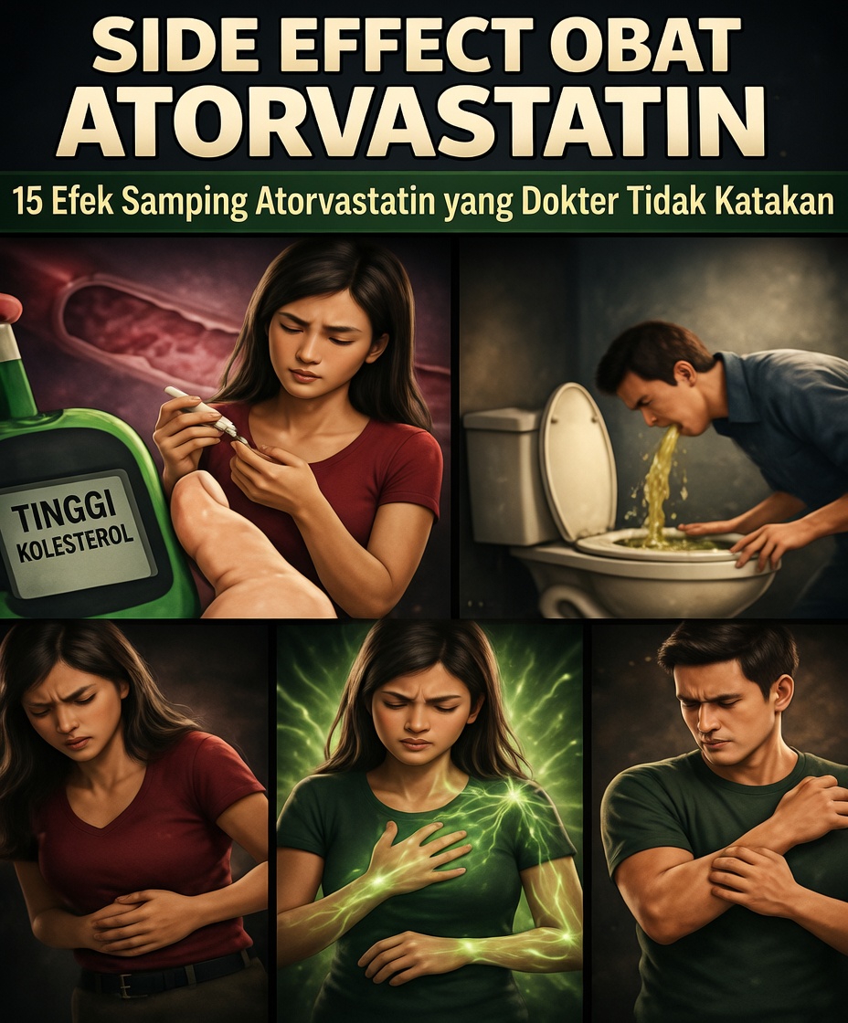 Apa yang Harus Anda Ketahui tentang Efek Samping Atorvastatin: 15 Poin Penting untuk Percakapan yang Terinformasi dengan Dokter Anda