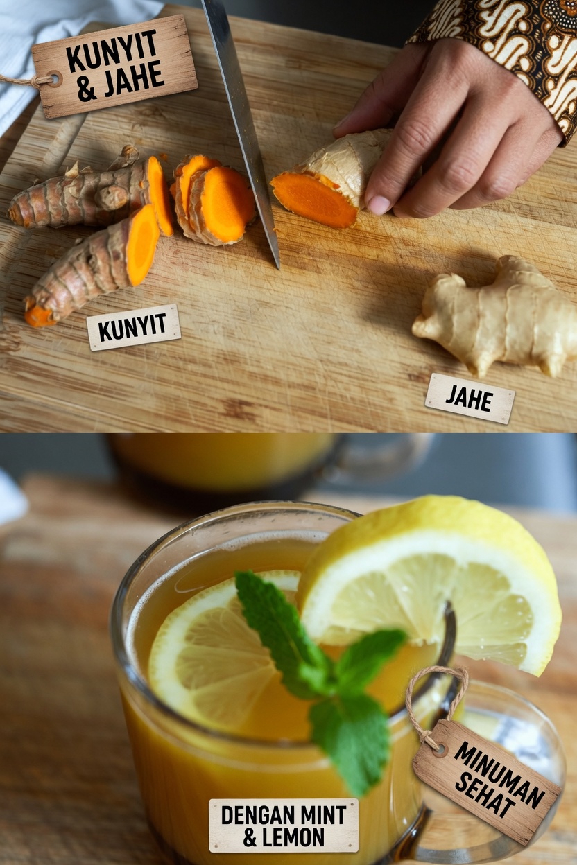 Temukan Resep Minuman Kunyit Jahe Sederhana yang Banyak Digunakan Lansia untuk Mendukung Kesehatan Lutut Secara Alami