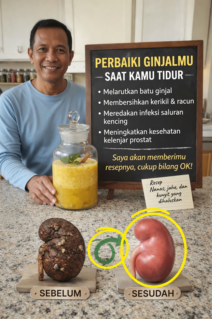 Temukan Resep Mudah Minuman Nanas, Jahe, dan Kunyit Ini untuk Mendukung Rutinitas Kesehatan Ginjal Anda di Malam Hari