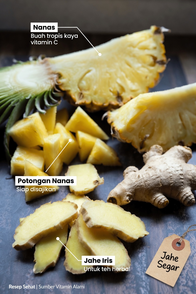 Temukan Resep Mudah Minuman Nanas, Jahe, dan Kunyit Ini untuk Mendukung Rutinitas Kesehatan Ginjal Anda di Malam Hari