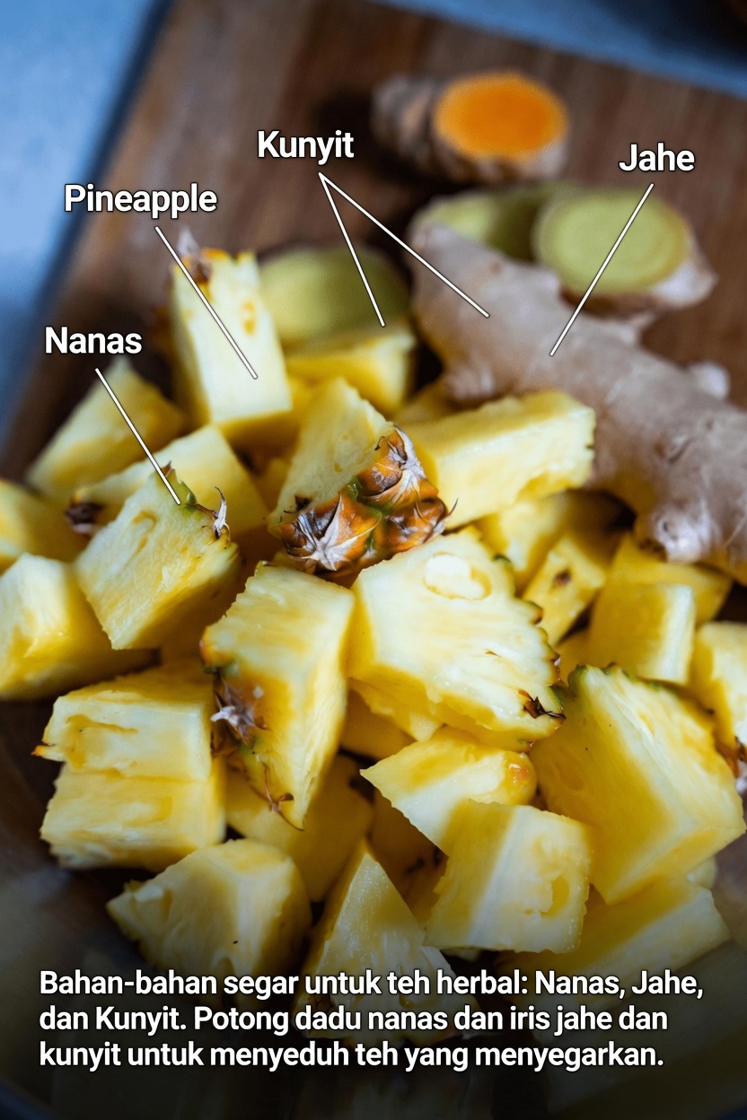 Temukan Resep Mudah Minuman Nanas, Jahe, dan Kunyit Ini untuk Mendukung Rutinitas Kesehatan Ginjal Anda di Malam Hari