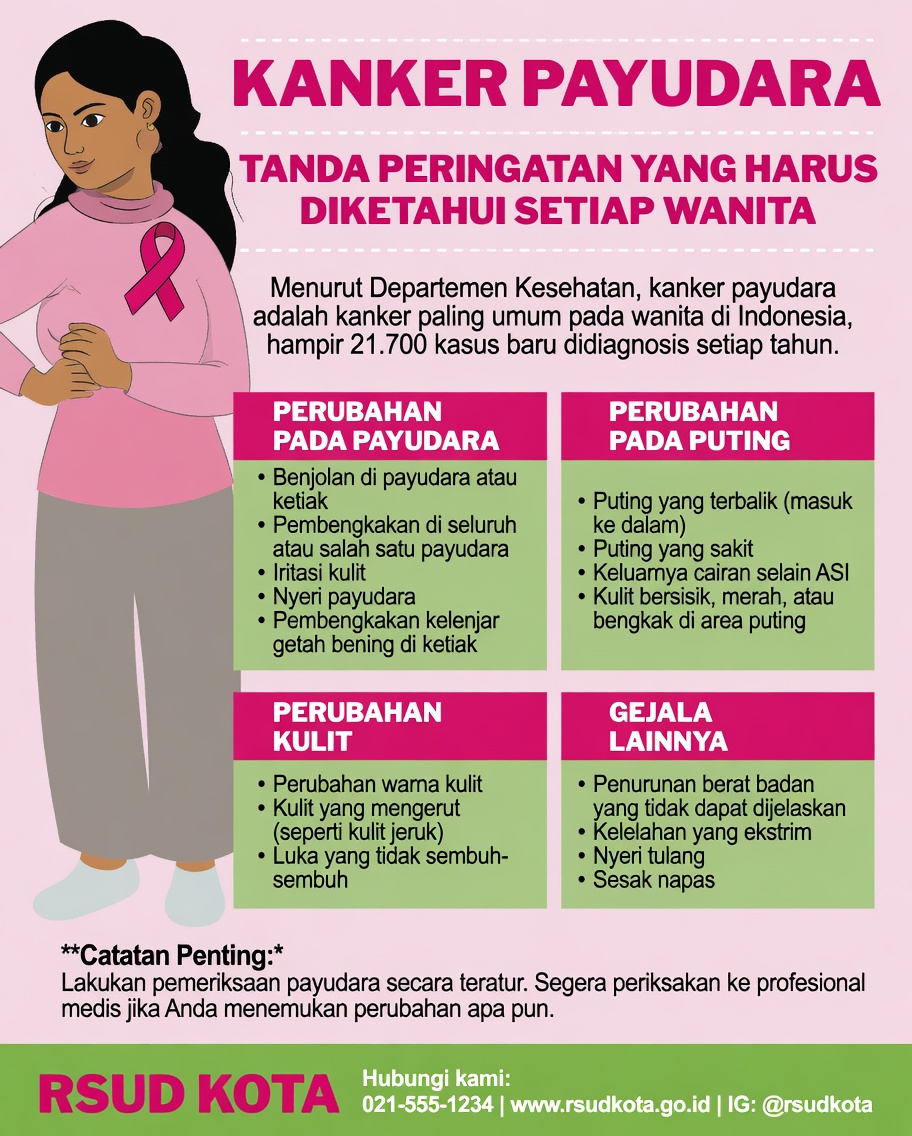 Temukan 10 Tanda Peringatan Penting Kanker Payudara yang Harus Diketahui Setiap Wanita