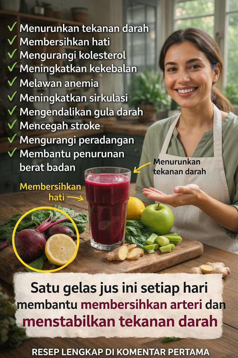 Apakah segelas jus bit setiap hari merupakan kebiasaan sederhana yang kurang dalam rutinitas kesehatan jantung Anda?