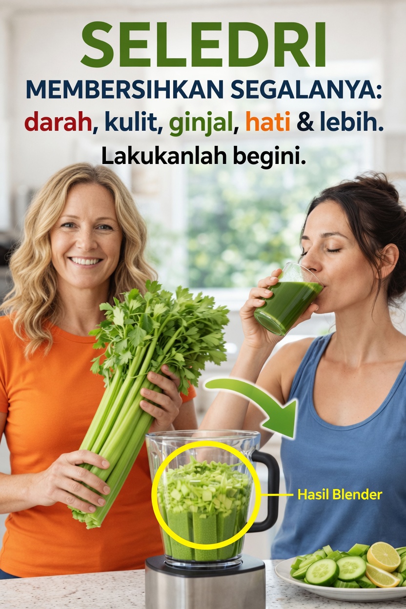 Apakah Jus Seledri Cara Sederhana untuk Mendukung Kesehatan Alami Tubuh Anda? Temukan Faktanya dan Cara Mencobanya