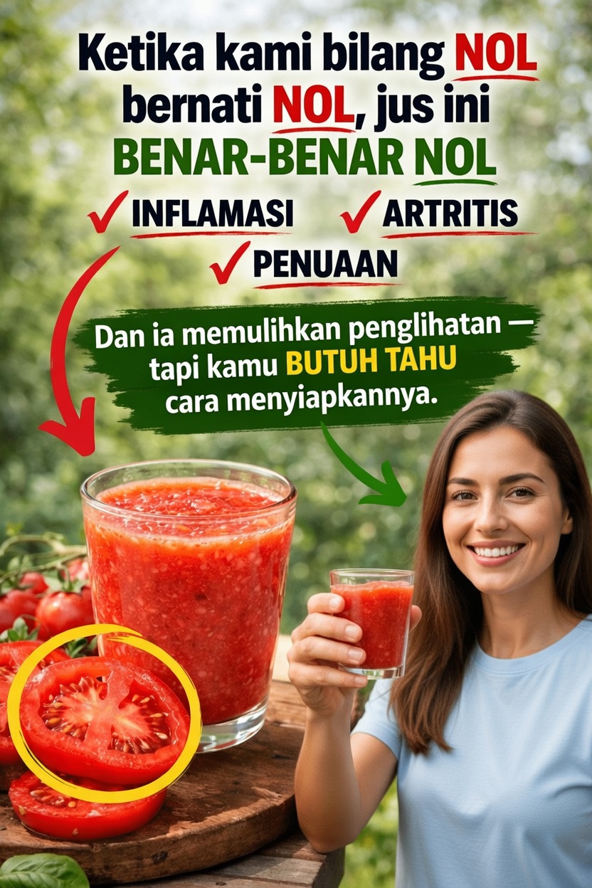 Temukan Manfaat Mengejutkan dari Jus Tomat Buatan Sendiri untuk Rutinitas Kesehatan Harian Anda