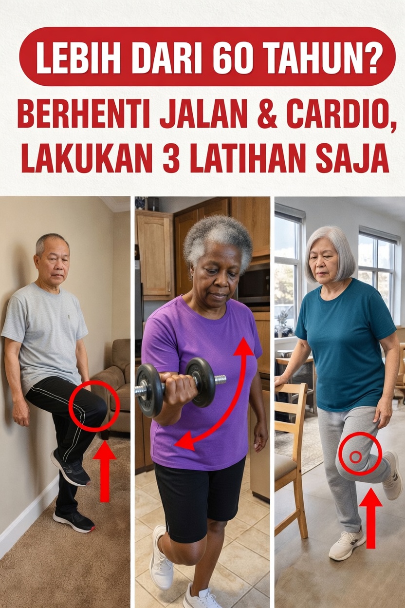 Mengapa Berjalan Kaki Saja Mungkin Tidak Cukup Setelah Usia 60