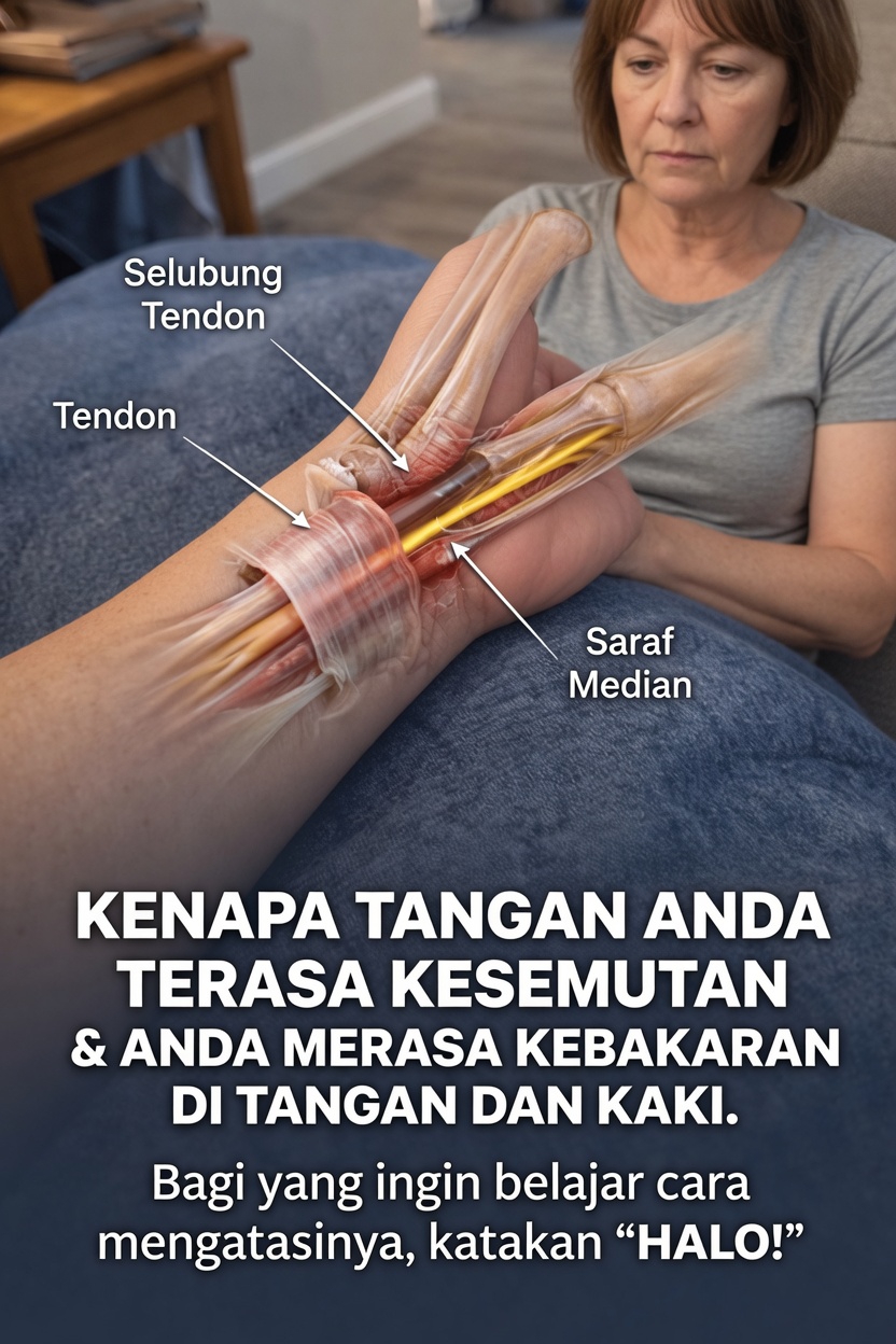 Mengapa Tangan dan Kaki Anda Sering Terasa Kebas atau Kesemutan? Penyebab Umum dan Cara Sederhana untuk Meredakannya