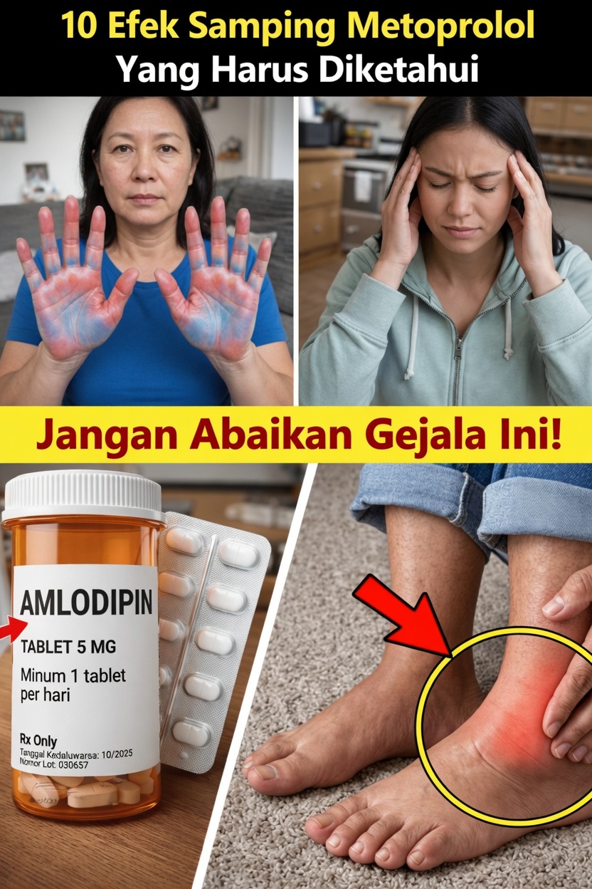 Apa Saja 10 Efek Samping Umum Mengonsumsi Metoprolol dan Cara Mengelolanya dengan Tepat dalam Rutinitas Anda