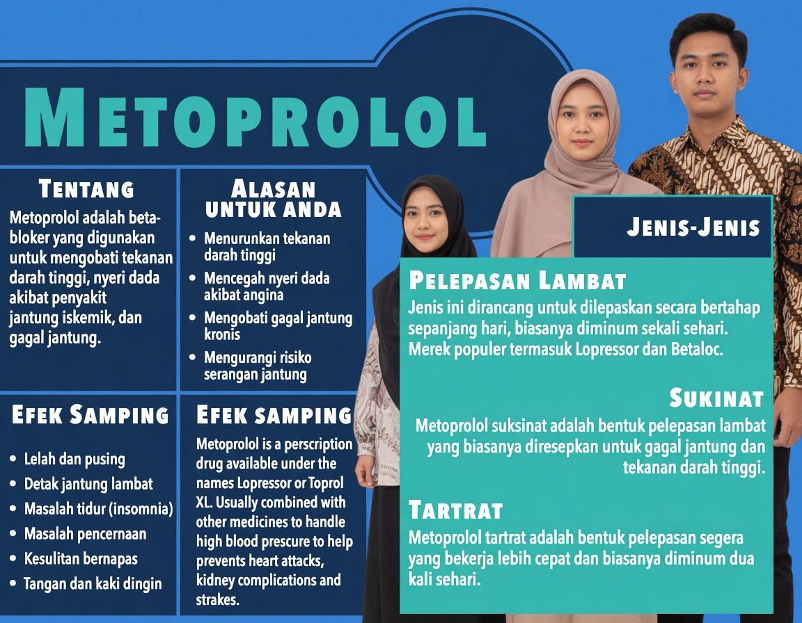 Apa Saja 10 Efek Samping Umum Mengonsumsi Metoprolol dan Cara Mengelolanya dengan Tepat dalam Rutinitas Anda
