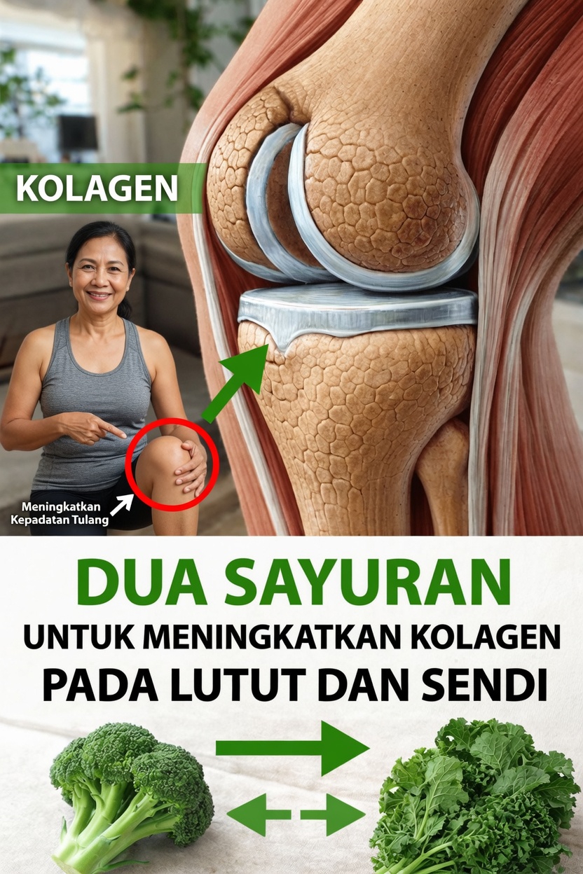 Dua Sayuran yang Mendukung Produksi Kolagen untuk Lutut dan Sendi yang Lebih Sehat