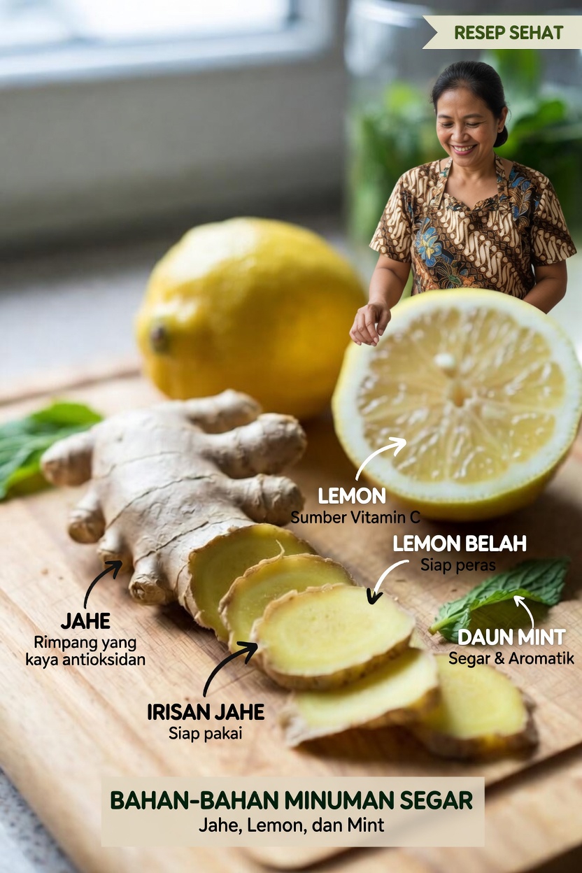 Minuman Jahe Lemon Mint Buatan Rumah yang Sederhana: Apa yang Perlu Anda Ketahui untuk Kebiasaan Sehat bagi Jantung
