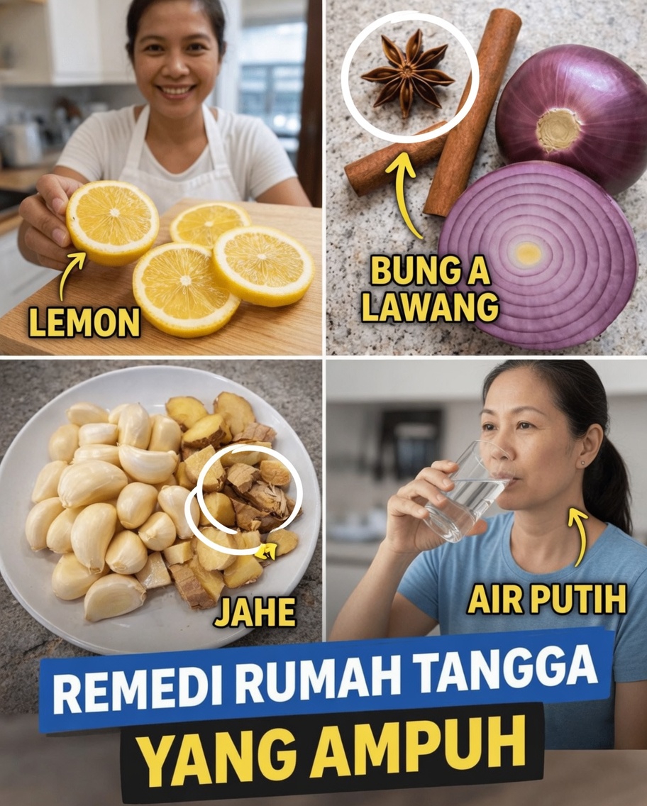 Infus Herbal Rumahan Sederhana: Menjelajahi Kombinasi Kayu Manis, Cengkeh, Bawang Putih, Jahe, Lemon, dan Bawang Bombay