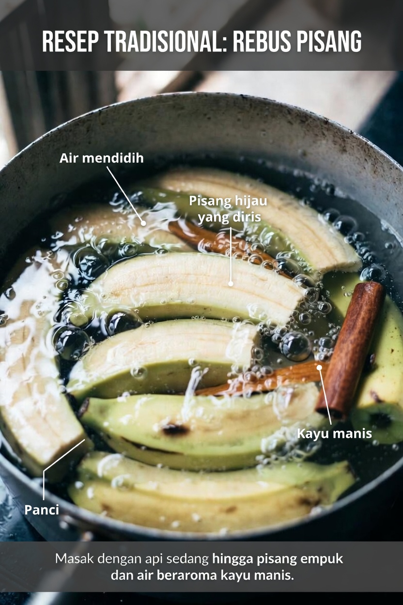 Kesalahan Umum yang Dilakukan Orang Saat Merebus Pisang Saba agar Pencernaan Lebih Baik dan Energi Tetap Stabil