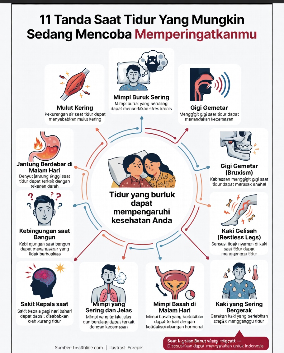 Perasaan Tidak Biasa Saat Tidur Apa yang Mungkin Menandakan Risiko Stroke? Wawasan Penting yang Perlu Diketahui