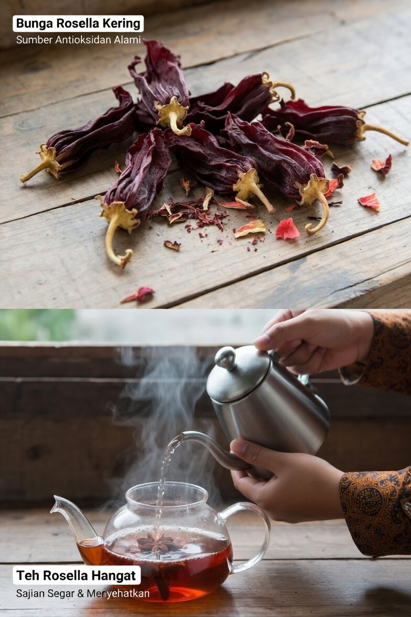 Penemuan Mengejutkan: Mengapa Teh Hibiscus Menduduki Puncak Daftar dalam Studi terhadap 282 Minuman untuk Kandungan Antioksidan