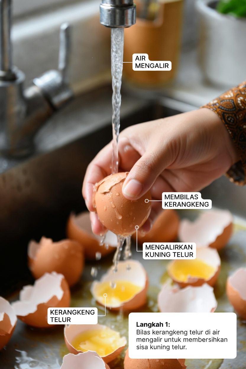 Cangkang Telur: Sumber Kalsium Alami yang Mengejutkan yang Mungkin Anda Buang Setiap Hari