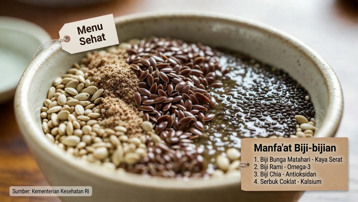 6 Biji Kaya Nutrisi yang Mungkin Ingin Anda Tambahkan ke Pola Makan Harian untuk Kesehatan yang Lebih Baik