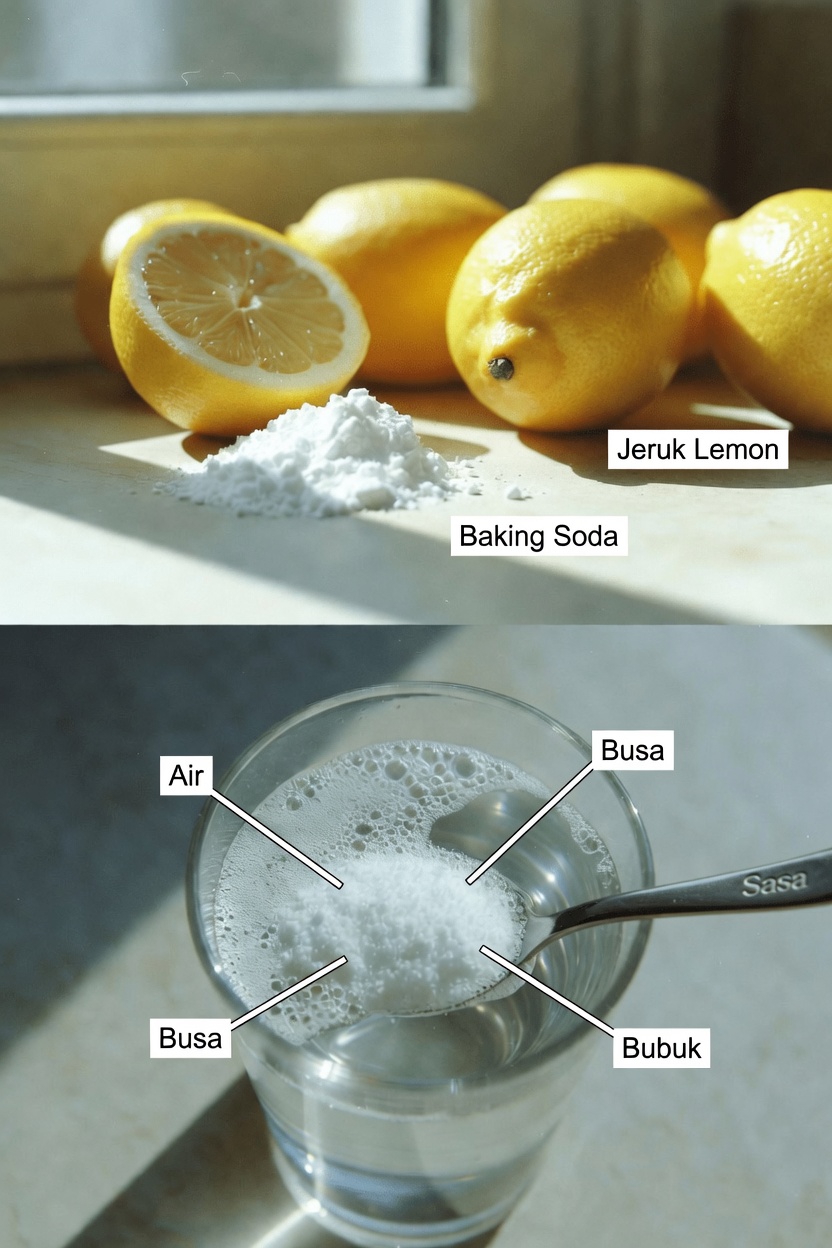 Apa Sebenarnya Soda Kue dan Air Lemon?
